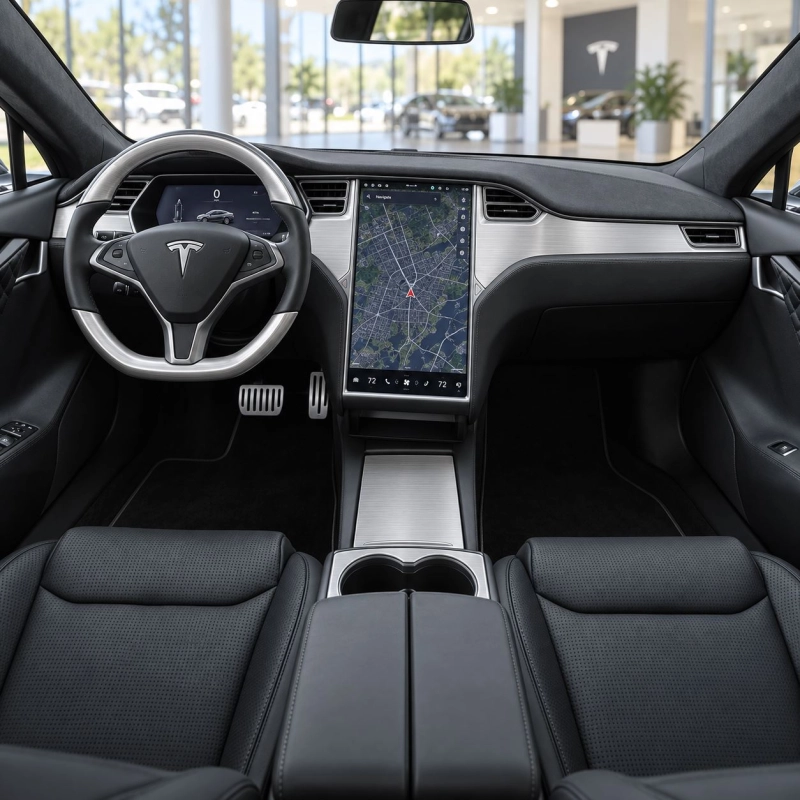 Tesla Model S 2021 Plaid – Designer Trim – Kit completo para interiores