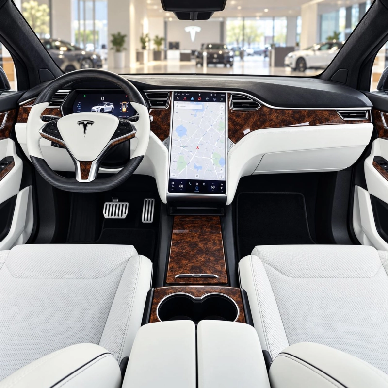 Tesla Model X 2017 – Designer Trim – Kit completo per interni