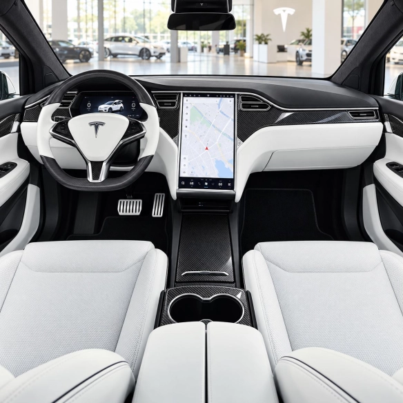Tesla Model X 2017 – Designer Trim – Kit completo para interiores