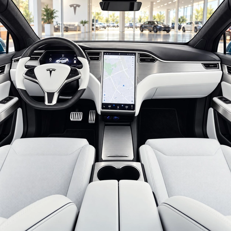 Tesla Model X 2017 – Designer Trim – Complete interieurset
