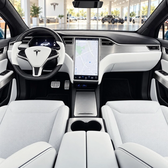 Tesla Model X 2017 – Designer Trim – Kit completo para interiores
