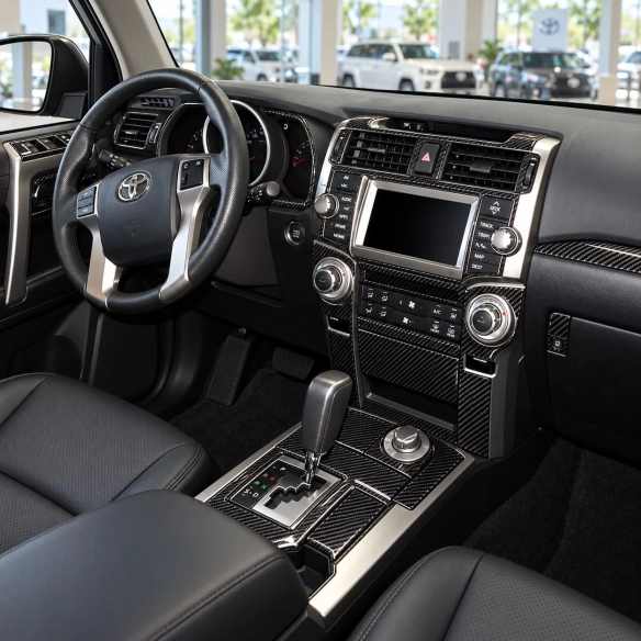 Toyota 4Runner 2014-2023 Interior Dashboard Trim Kit Dash Trim Dekor Full Set 34 Parts