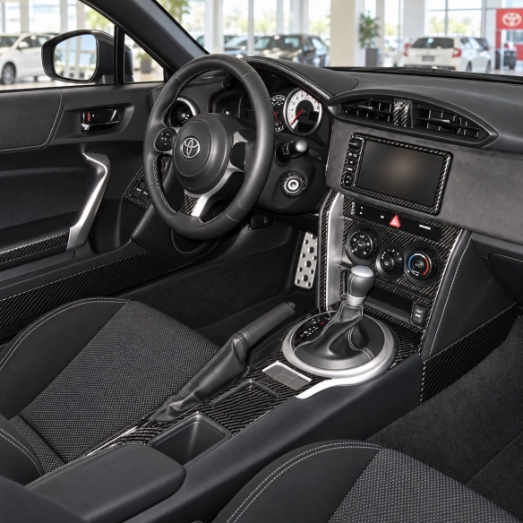Toyota 86 2017-2021 3D Cockpit Dekor Interieurleisten Set 32-teilig