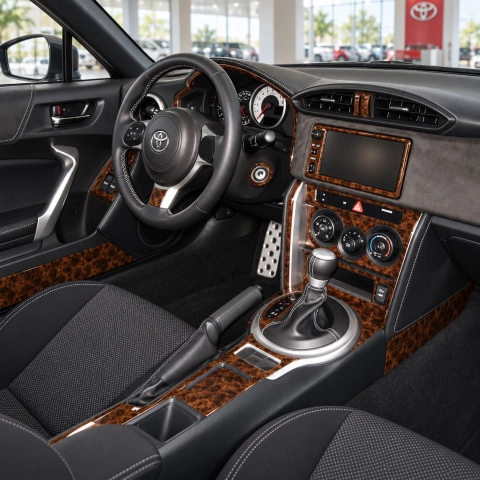 Toyota 86 2017-2021 3D Cockpit Dekor Interieurleisten Set 25-teilig