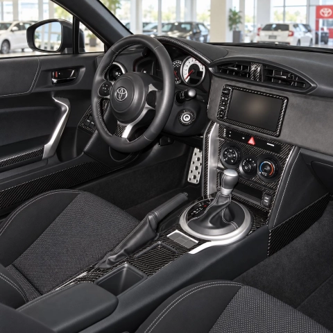 Toyota 86 2017-2021 3D Cockpit Dekor Interieurleisten Set 36-teilig