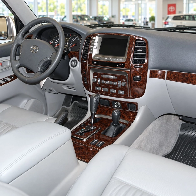 Toyota Land Cruiser 2003-2007 3D kit décoration intérieure tableau de bord 33 pièces