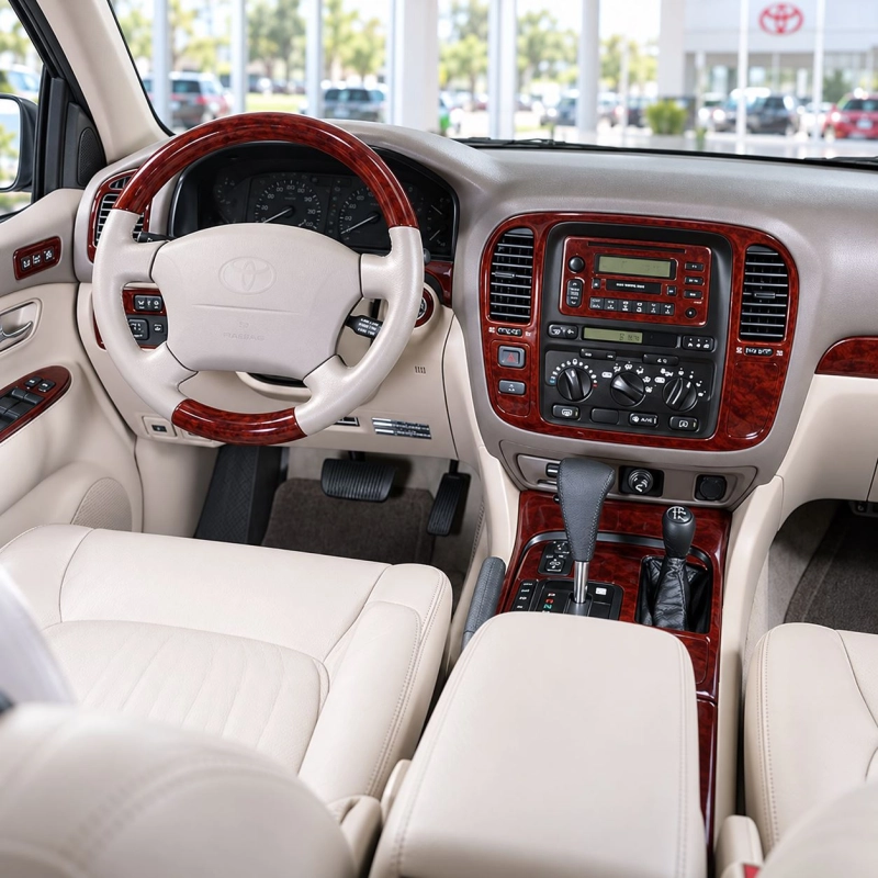 Toyota Landcruiser 1998-2003 3D Cockpit Dekor Interieurleisten Set 16-teilig