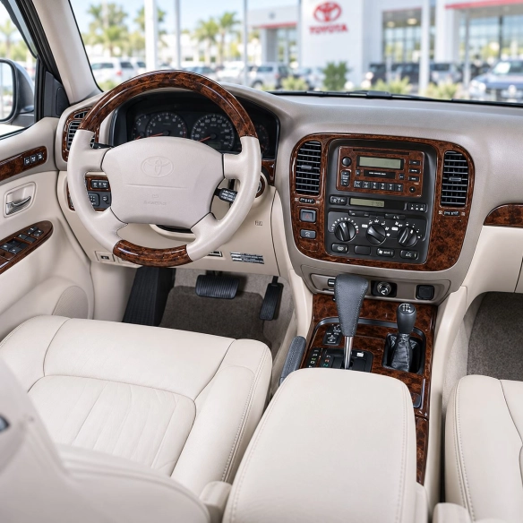Toyota Landcruiser 1996-1998 3D interieur dashboard decoratieset dashboard decor 20-delen