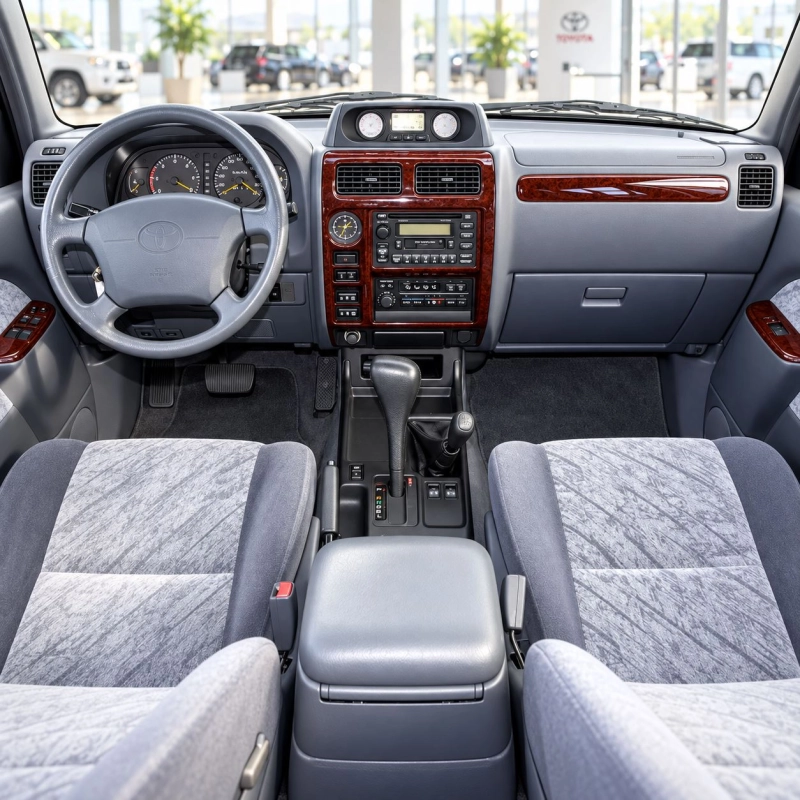 Toyota Prado 2001-2002 3D kit décoration intérieure tableau de bord 18 pièces