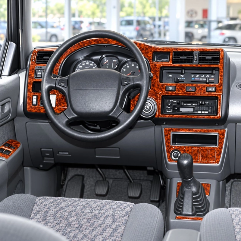 Toyota Rav 4 XA10 1994-2000 kit 3D de molduras interiores para salpicadero 13 piezas