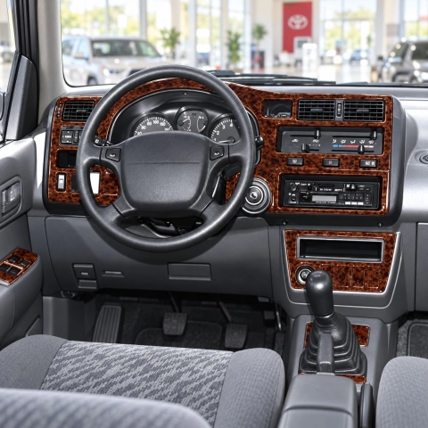 Toyota Rav 4 XA10 1994-2000 kit 3D de molduras interiores para salpicadero 13 piezas