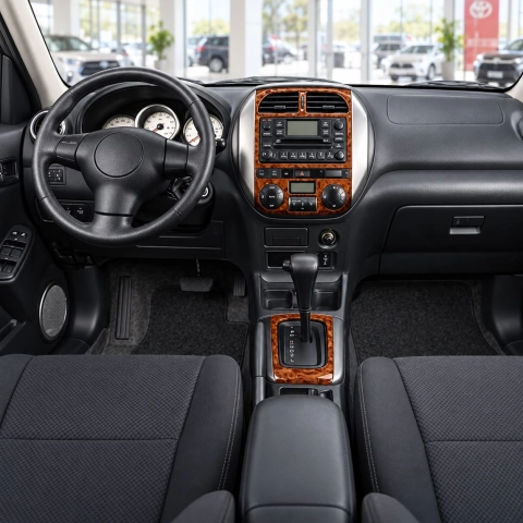 Toyota Rav 4 XA20 2003-2004 kit rivestimento cruscotto e interni 3D 4 pezzi 2
