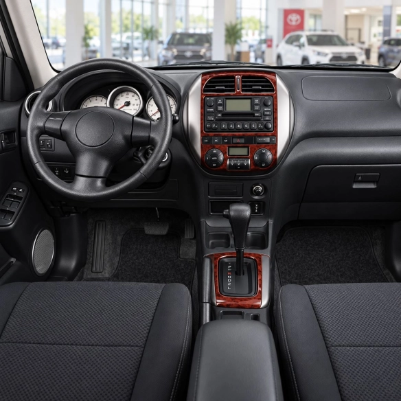Toyota Rav 4 XA20 2003-2004 kit rivestimento cruscotto e interni 3D 4 pezzi