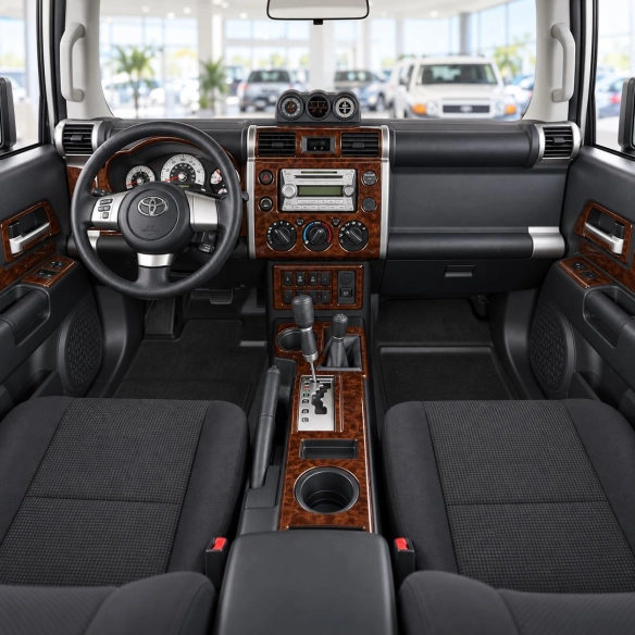 Toyota FJ Cruiser 2007 - à aujourd’hui kit de base, boîte automatique kit décoration intérieure tableau de bord