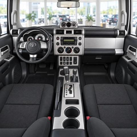 Toyota FJ Cruiser 2007-heute 3D Cockpit Dekor Interieurleisten Set Full Set / as shown in product diagram-teilig