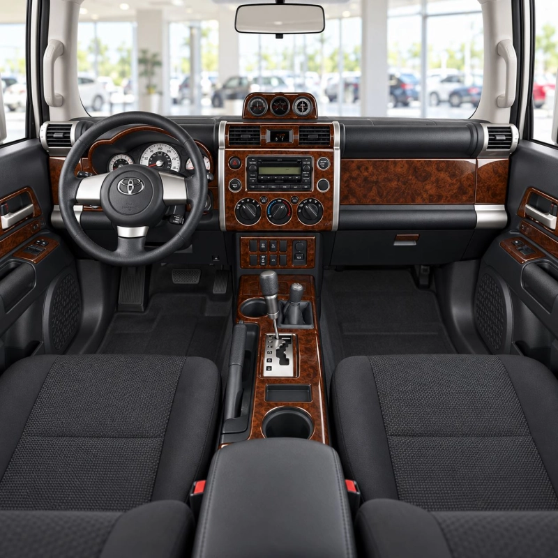 Toyota FJ Cruiser 2007-heute 3D Cockpit Dekor Interieurleisten Set Full Set / as shown in product diagram-teilig