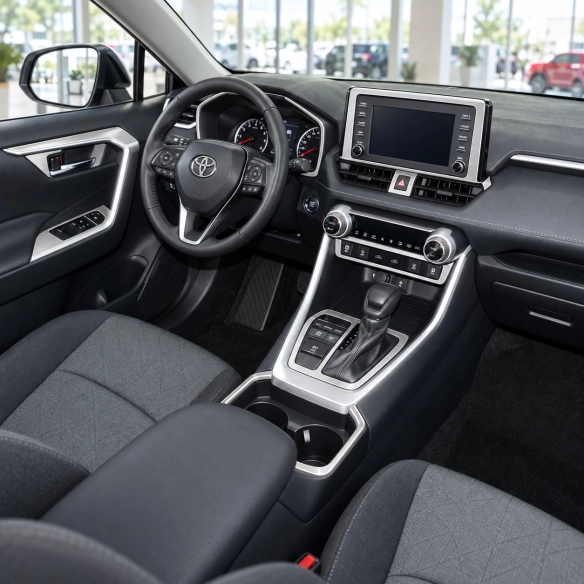 Toyota RAV4 2019 kit rivestimento cruscotto e interni 3D 24 pezzi