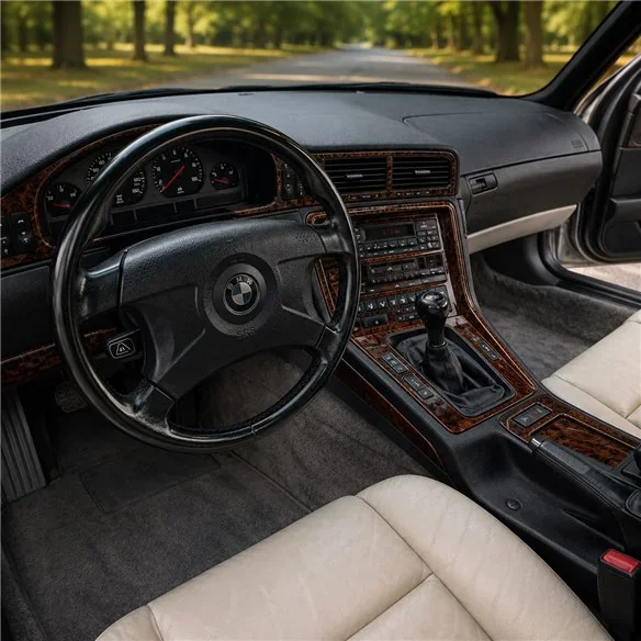BMW 8 Series E31 1991-1997 Komplettset 3D Armaturenbrett-Dekor-Set