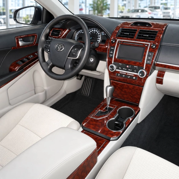 Toyota Camry 2012-heden Full Set, With Heating Seats interieur dashboard decoratieset dashboard decor