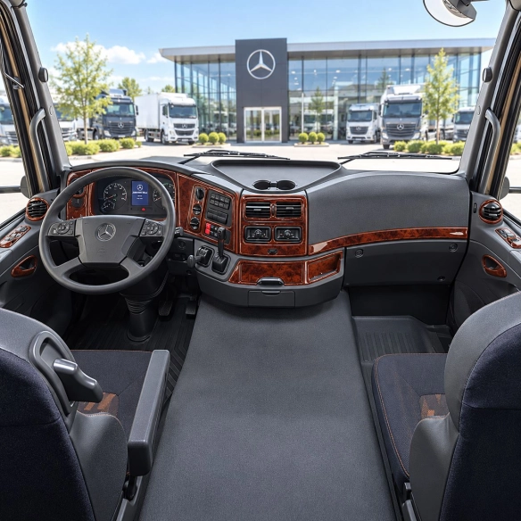 Mercedes Atego-Axor 2004-heden 3D interieur dashboard decoratieset dashboard decor 30-delen