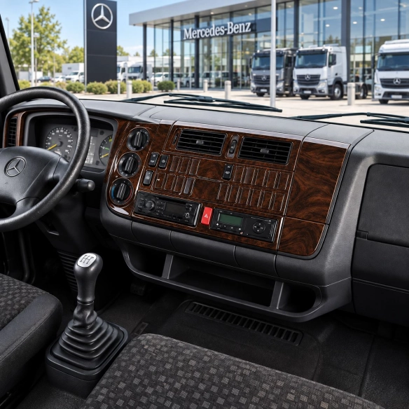 Mercedes Atego-Axor 2001-2004 3D interieur dashboard decoratieset dashboard decor 51-delen