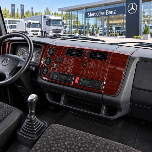 Mercedes Atego-Axor 2001-2004 3D interieur dashboard decoratieset dashboard decor 51-delen