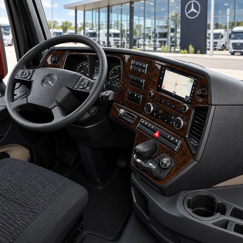 Mercedes-Benz Actros Antos 2016-heute 3D Cockpit Dekor Interieurleisten Set 24-teilig