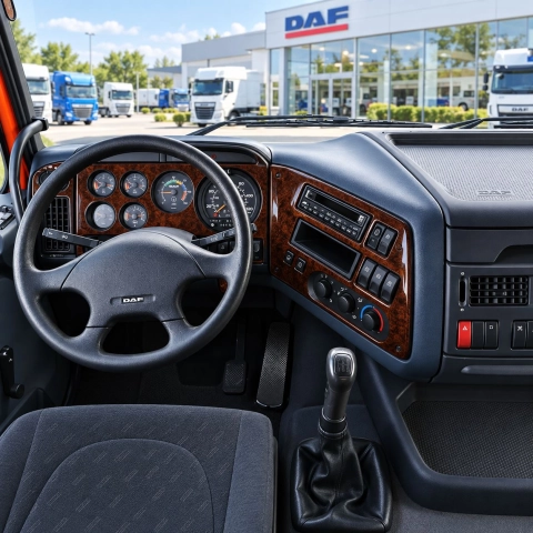 DAF 95 XF 1997-heute 3D Cockpit Dekor Interieurleisten Set 12-teilig
