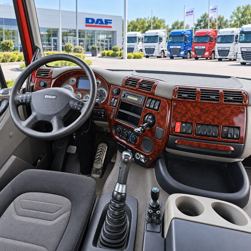 DAF CF 2011-heute 3D Cockpit Dekor Interieurleisten Set 18-teilig