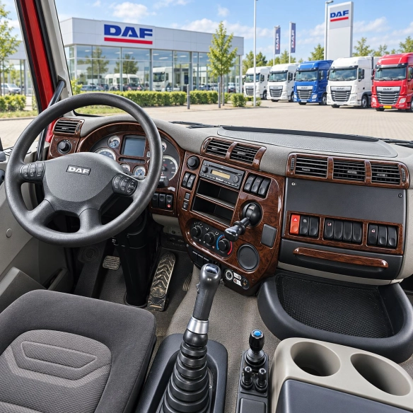 Daf CF 2011-UP 3D Interior Dashboard Trim Kit Dash Trim Dekor 18-Parts