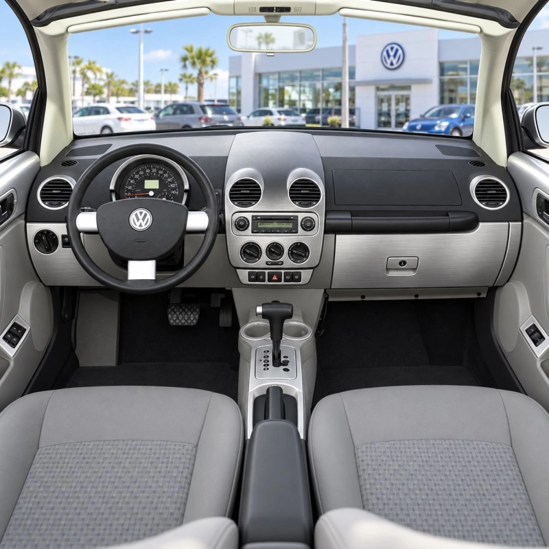 Volkswagen Beetle 1998-2001 Full Set, With Armrest, 33 delen set interieur dashboard decoratieset dashboard decor