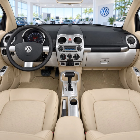 Volkswagen Beetle 2006-2011 Full Set, fits (Cabrio) Interior Dashboard Trim Kit Dash Trim Dekor