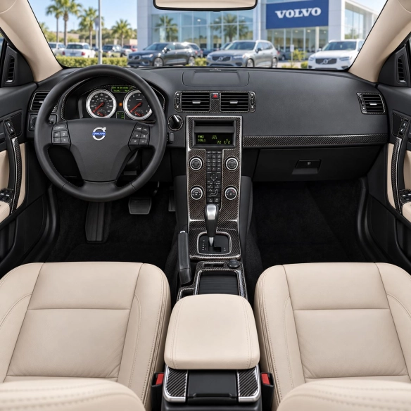 Volvo C70 2008 3D Cockpit Dekor Interieurleisten Set 28-teilig