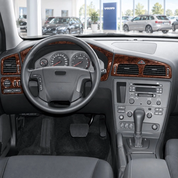 Volvo S 60-V 70 2005-2009 3D Interior Dashboard Trim Kit Dash Trim Dekor 8-Parts