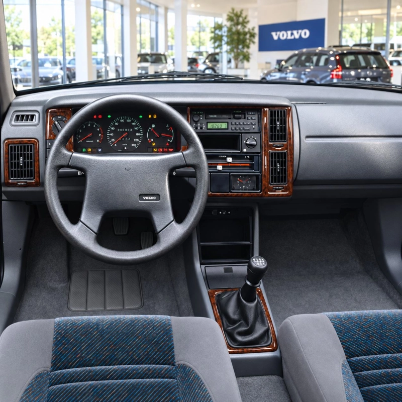 Volvo 440-460 1988-1993 3D interieur dashboard decoratieset dashboard decor 15-delen