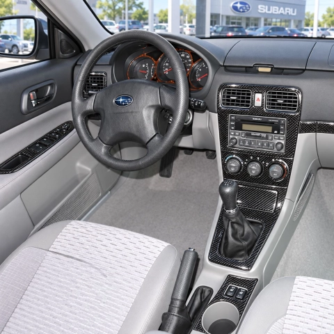 Subaru Forester 2003-2006 Full Set, Automatic Gear interieur dashboard decoratieset dashboard decor