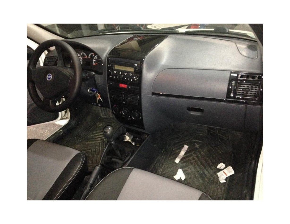 Fiat Albea 01.2005 3D Inleg dashboard Interieurset aansluitend en pasgemaakt op he 11 -Teile