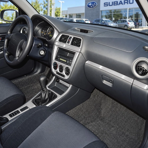 Subaru Impreza/WRX 2002-2004 Manual Gear Box, Automatic AC Control interieur dashboard decoratieset dashboard decor