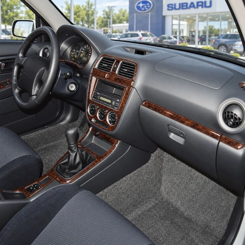 Subaru Impreza/WRX 2002-2004 cambio manuale; Automatic comandi climatizzatore kit rivestimento cruscotto e interni 3D
