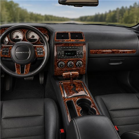 Dodge Challenger 2008+ set completo kit cruscotto 3D