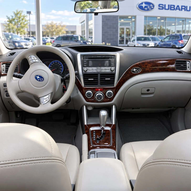 Subaru Impreza 2009-heden Full Set, Automatic Gear Type 1 interieur dashboard decoratieset dashboard decor