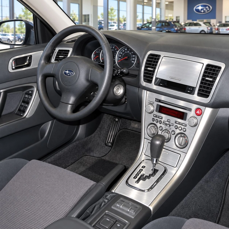 Subaru Legacy 2007-2009 3D Cockpit Dekor Interieurleisten Set Full Set / as shown in product diagram-teilig