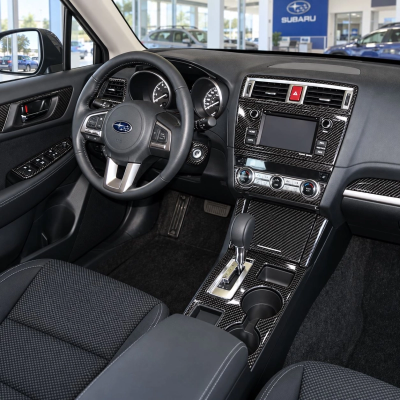 Subaru Forester 2014-in poi set completo; senza navigatore kit rivestimento cruscotto e interni 3D