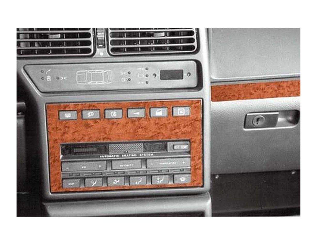 Fiat Croma 01.90-09.96 3D Decor de carlinga su interior del coche 6-Partes