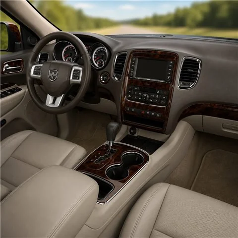 Dodge Durango 2011+ 3D Armaturenbrett-Dekor-Set
