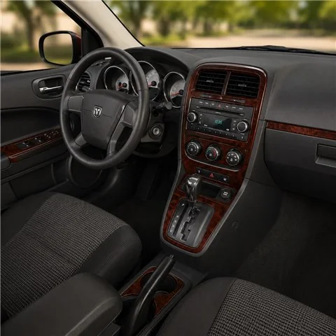 Dodge Caliber 2009+ set complet, boîte auto kit décor tableau de bord 3D