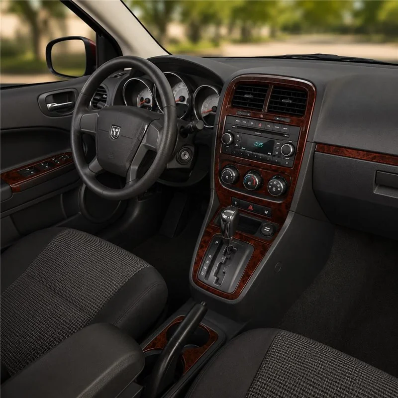 Dodge Caliber 2009+ Full Set, Automatic Gear 3D dashboard trim kit