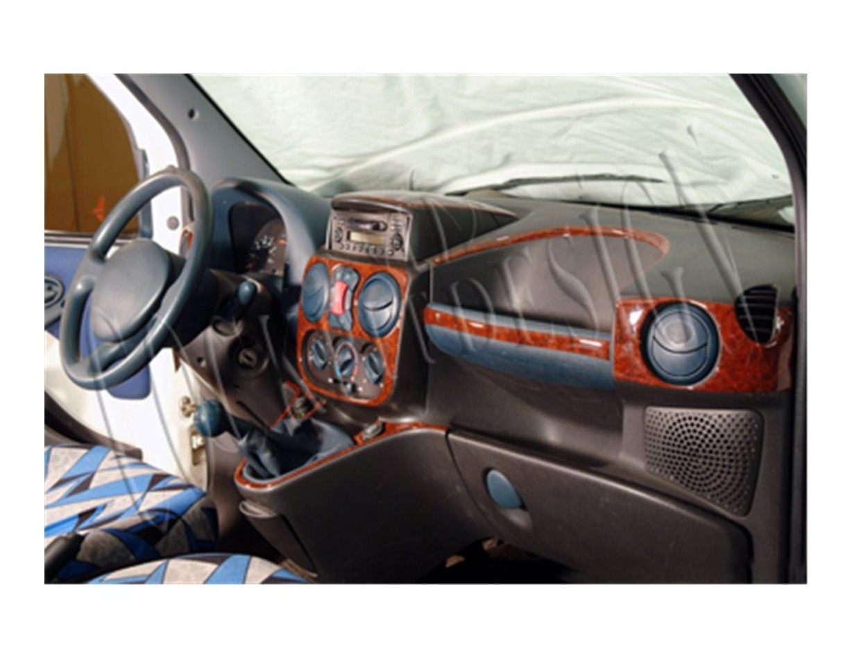 Fiat Doblo 01.01 - 08.09 3D Inleg dashboard Interieurset aansluitend en pasgemaakt op he 26 -Teile