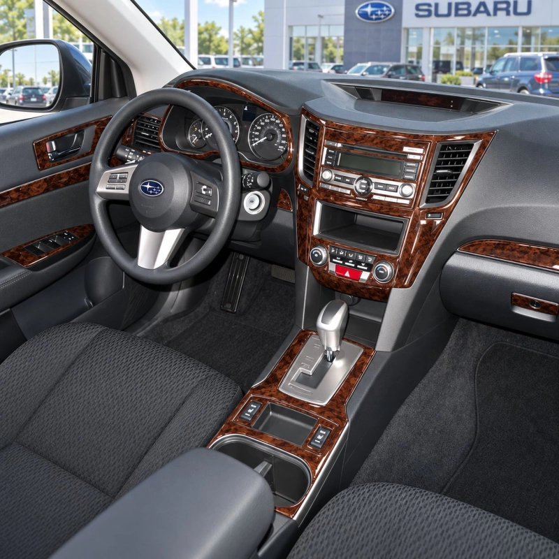 Subaru Outback 2010-in poi kit rivestimento cruscotto e interni 3D