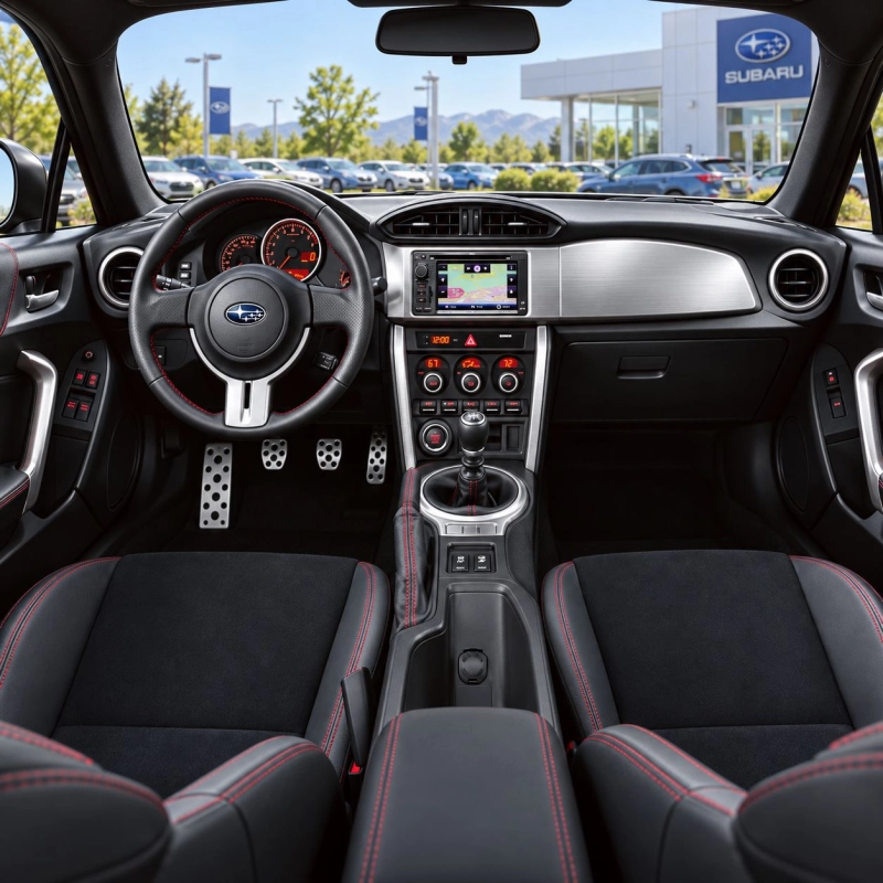 Subaru BRZ Coupe 2012-2020 kit décoration intérieure tableau de bord 28 pièces